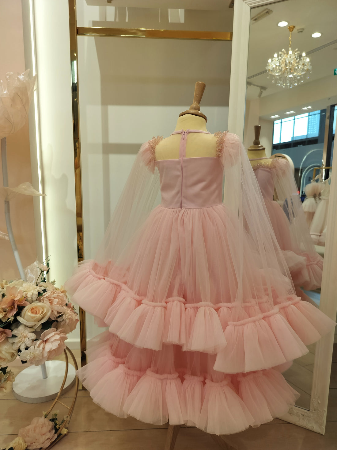 Elegant Pink Princess Dress OZL 23029