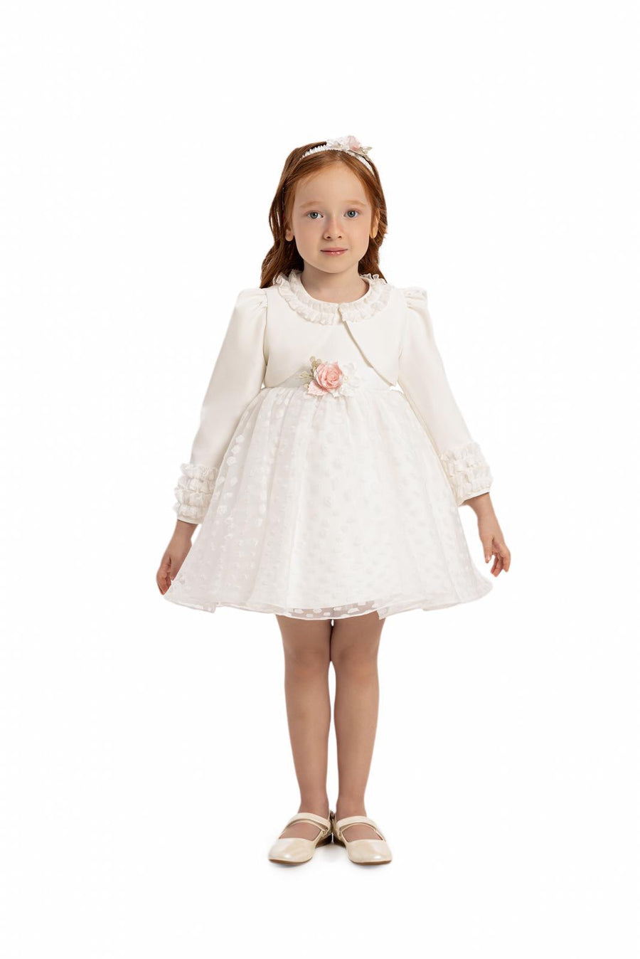 Lovely White Baby Dress 35326