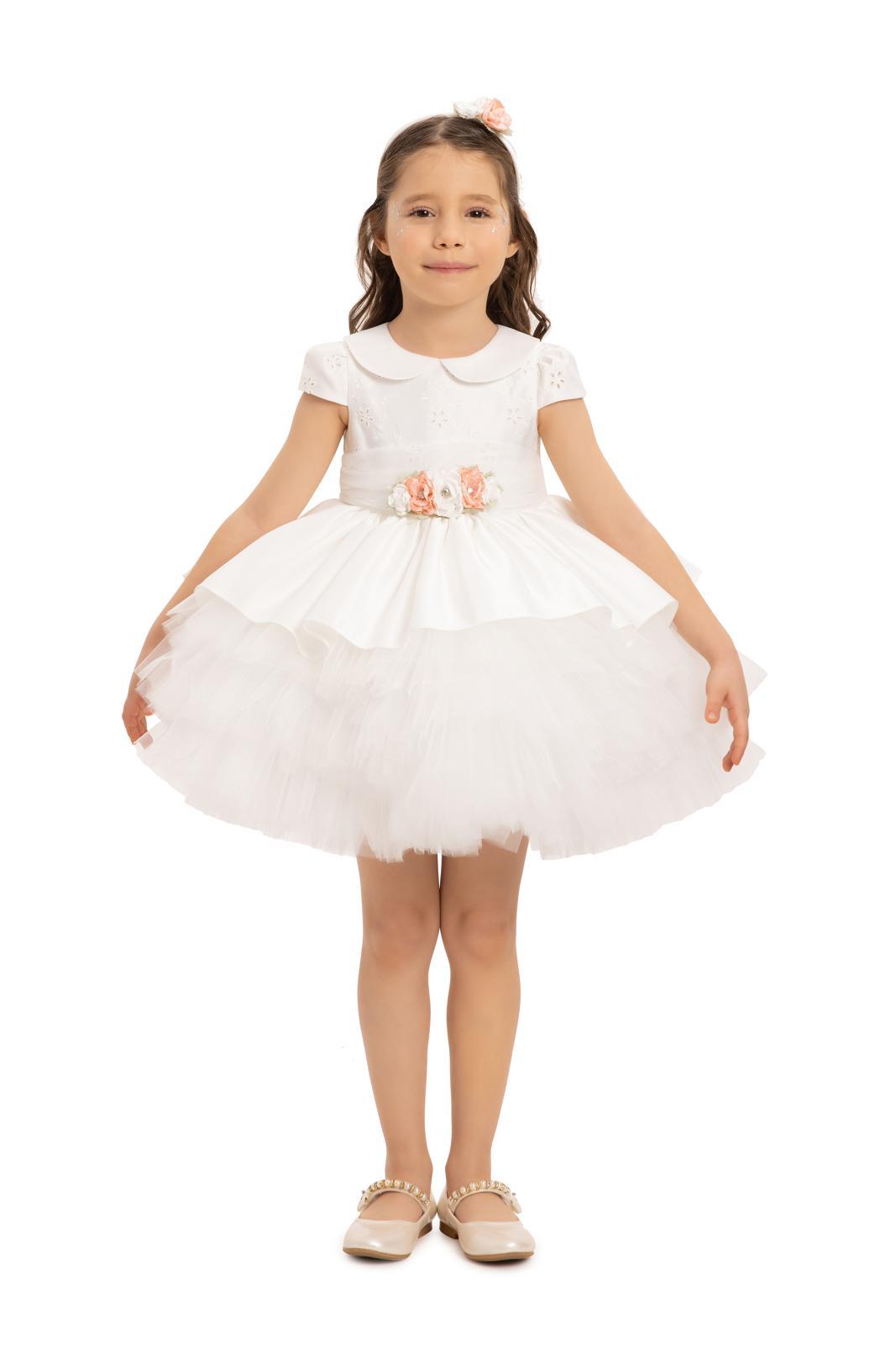Lovely White Baby Dress 35450