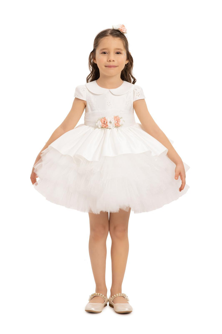 Lovely White Baby Dress 35450