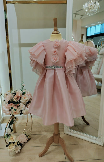 Girls occasion dress Pink 2137