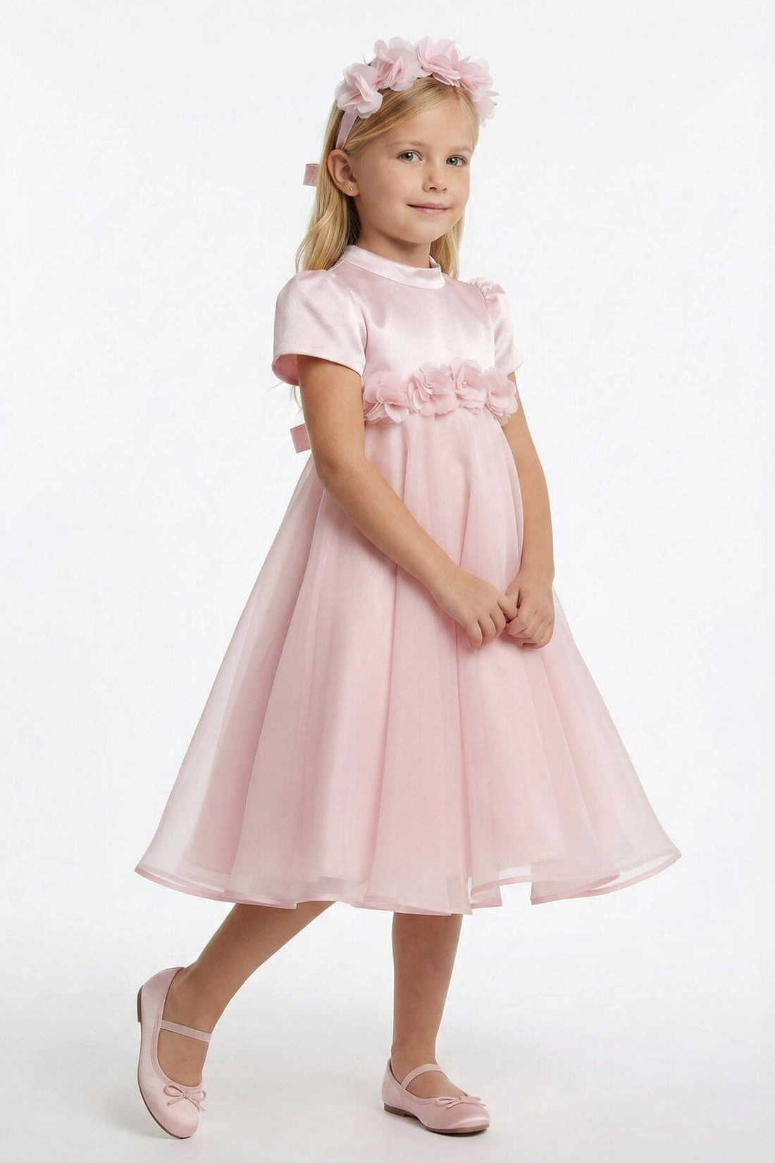 🌸Blush Pink Garden Princess Dress 36392