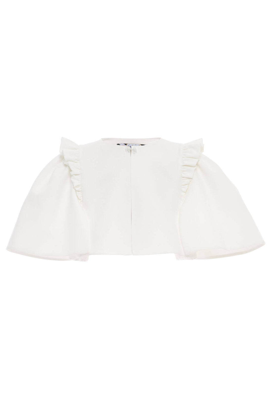 🤍Ruffle Couture Cape Jacket🤍36452🤍