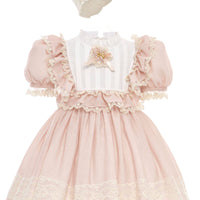 🤍Blush Vintage Garden Baby Dress 🤍36420