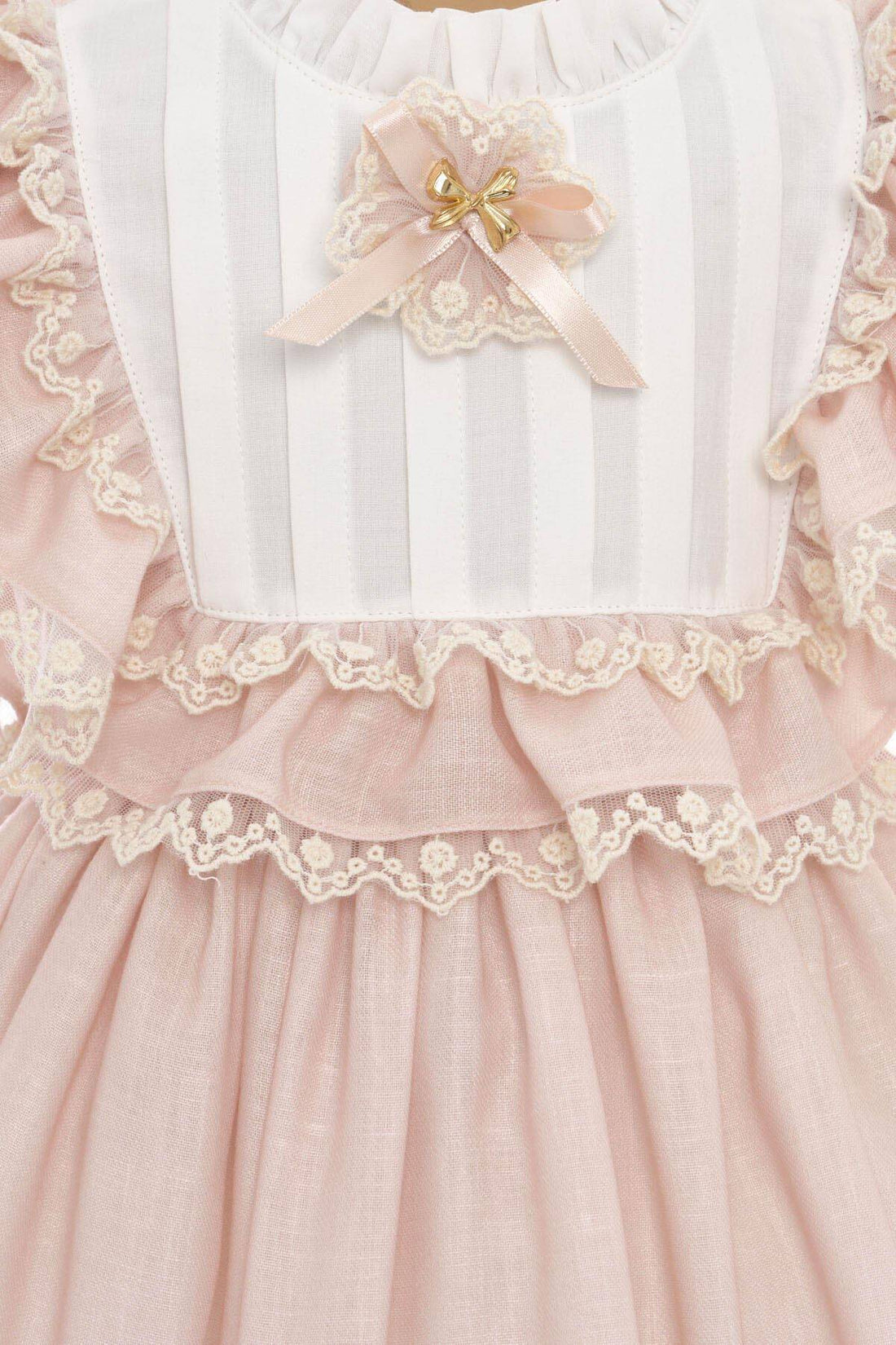 🤍Blush Vintage Garden Baby Dress 🤍36420