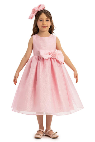 Lovely Girls Dress Pink 35347
