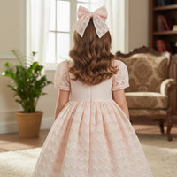Lovely Salmon Dress BG 5128