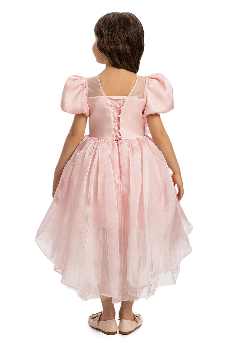 Lovely Girls Dress Pink 35109
