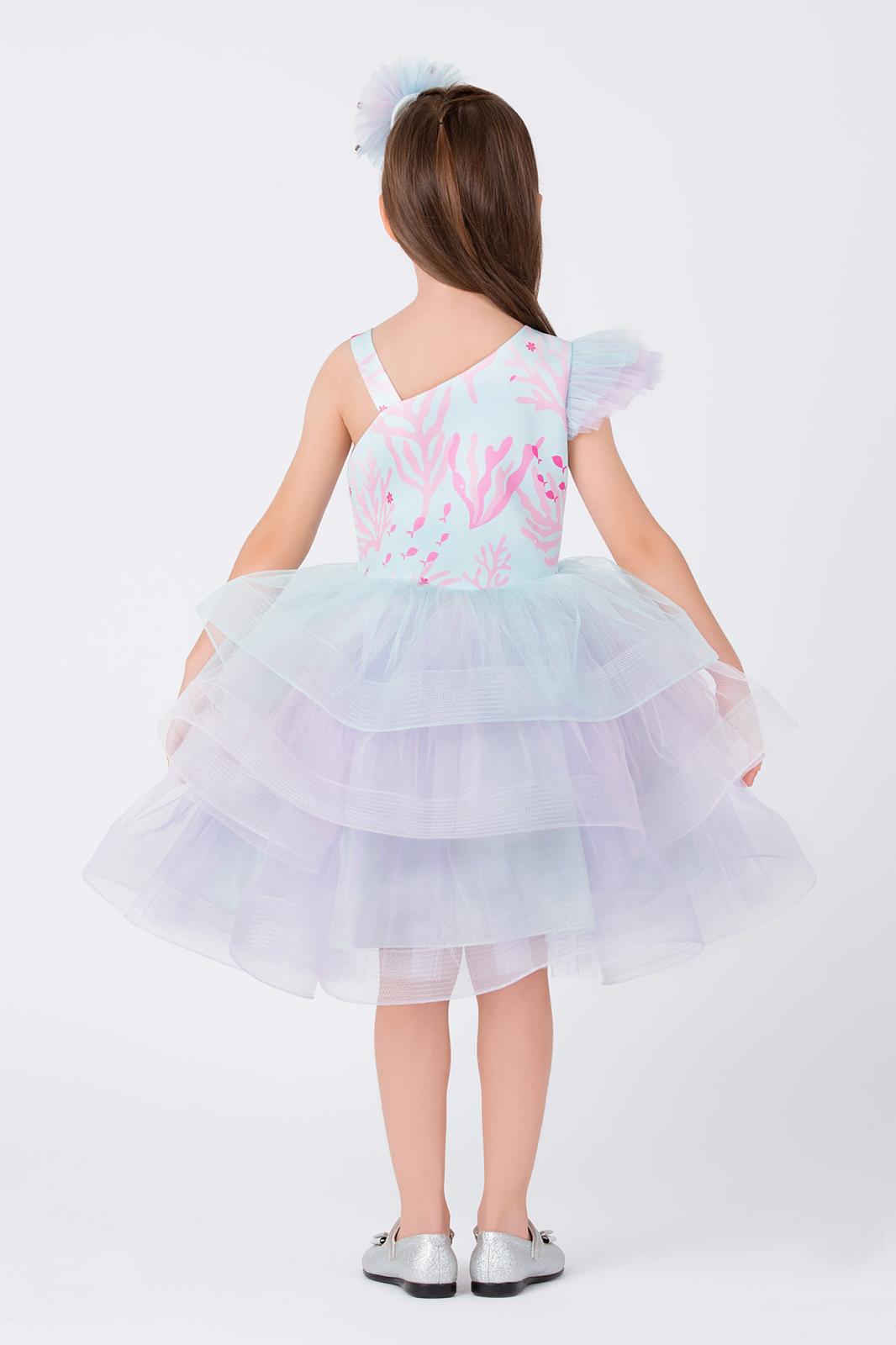 Lovely Girls Dress White 35049