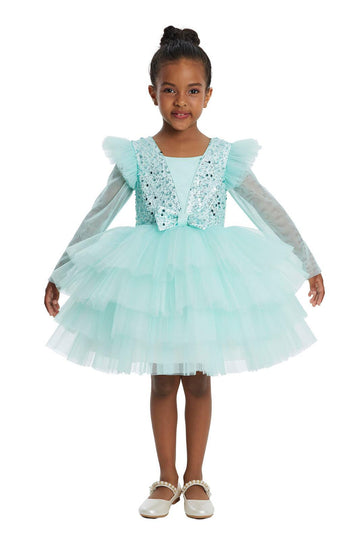 Lovely Girls Dress Mint 34053
