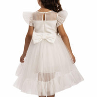 Lovely Girls Dress White 35194