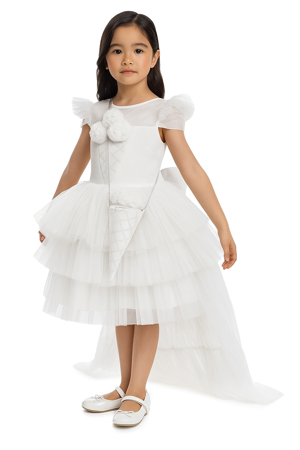 Lovely Girls Dress white 34022