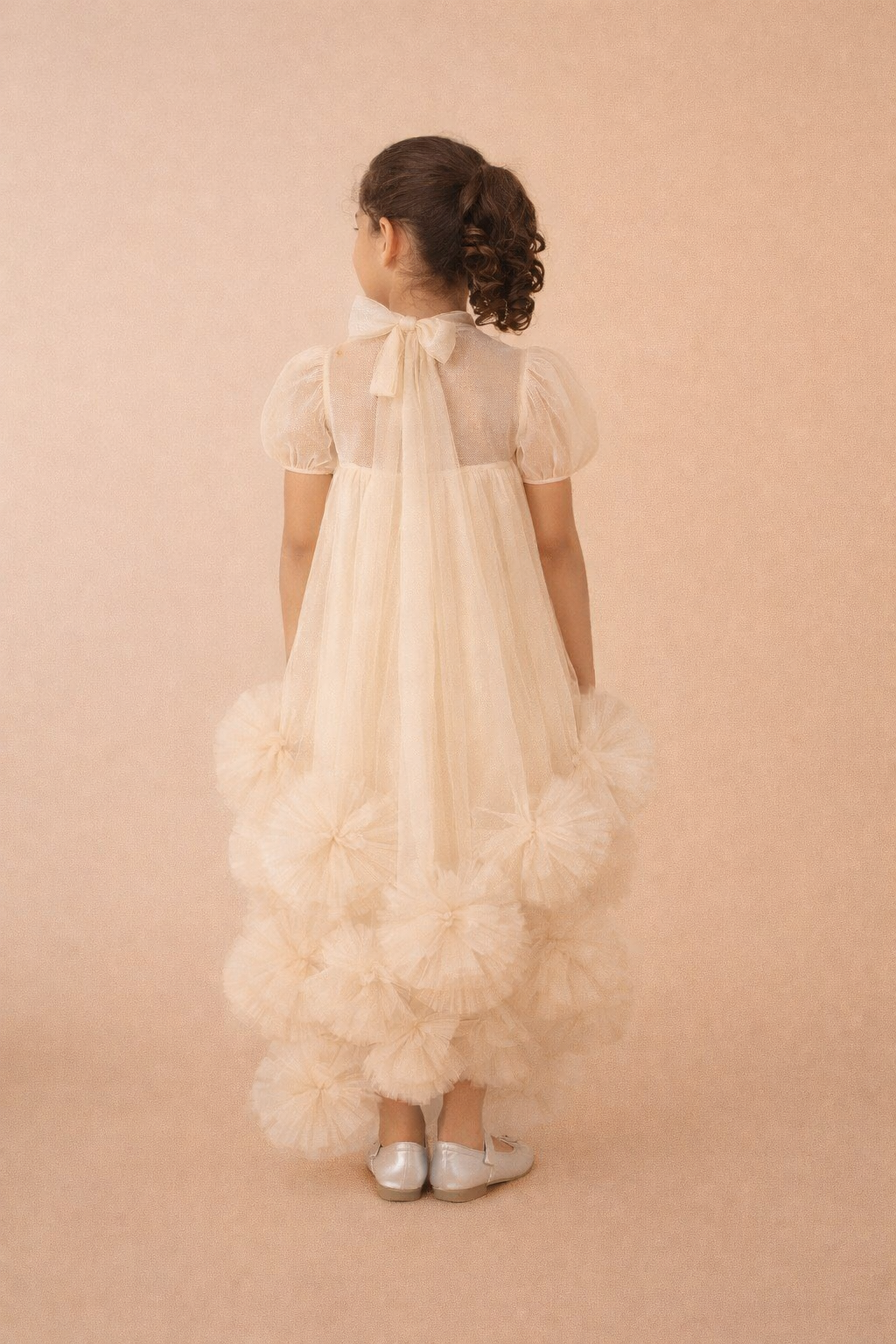 Gold Cloud Couture Dress 3204