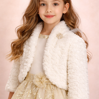 🤍Ivory Luxe Faux Fur Jacket 112