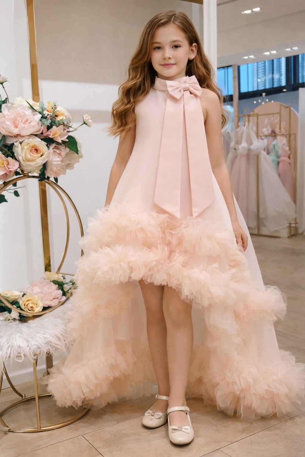 Fancy BlushDress 26090