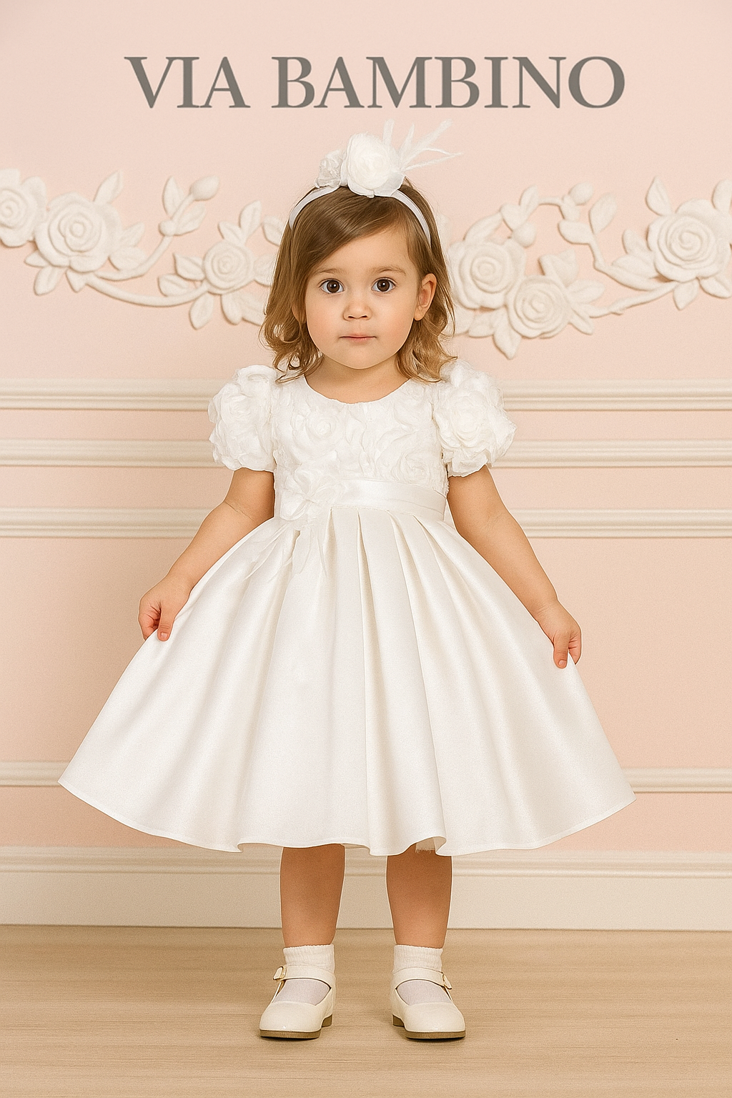 Lovely Ivory Dress BG 518