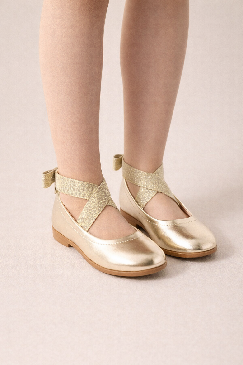 Girl Shoes B-300 Gold