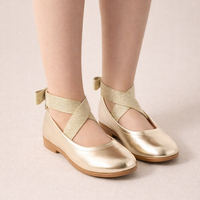 Girl Shoes B-300 Gold