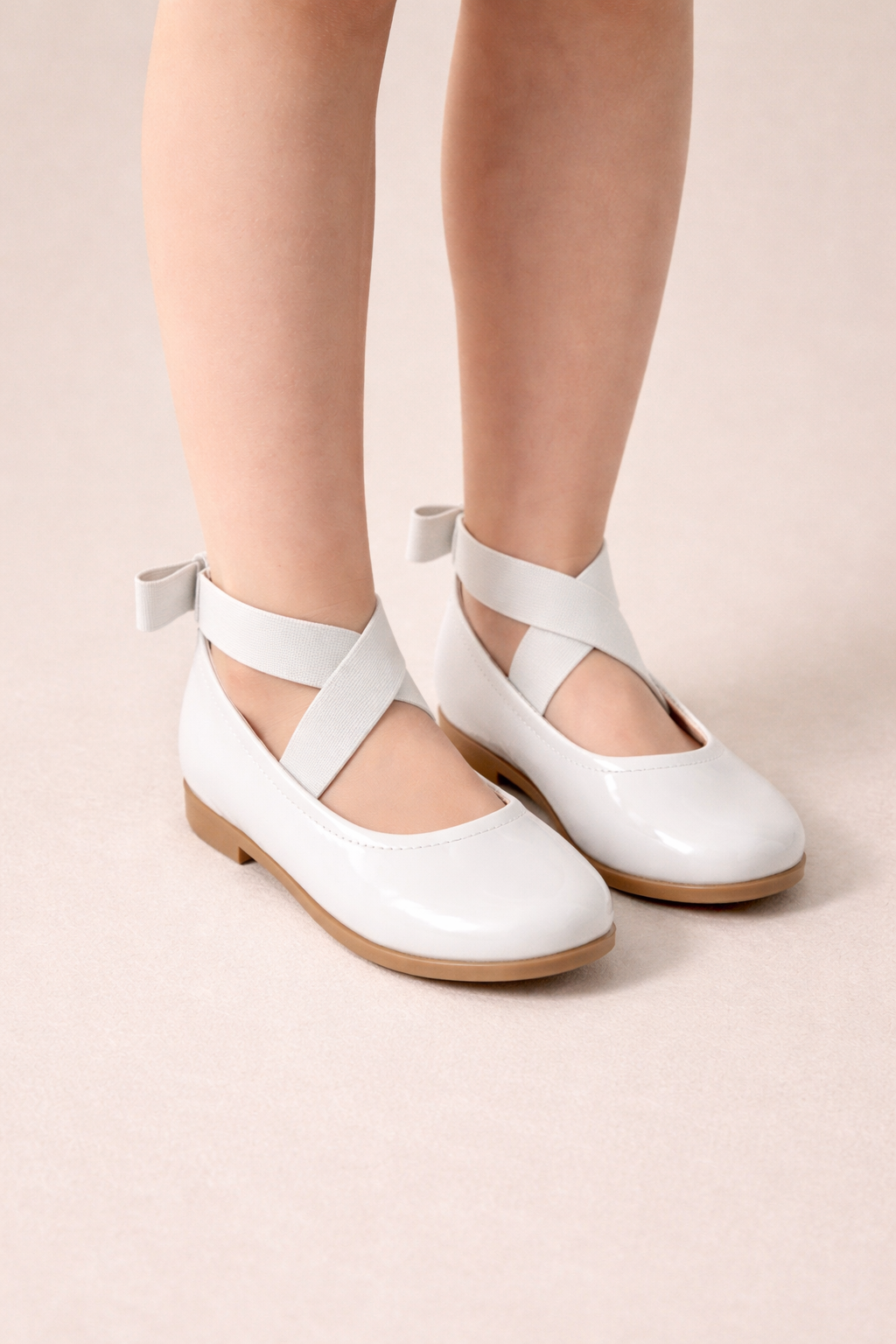 Girl Shoes B-300 White