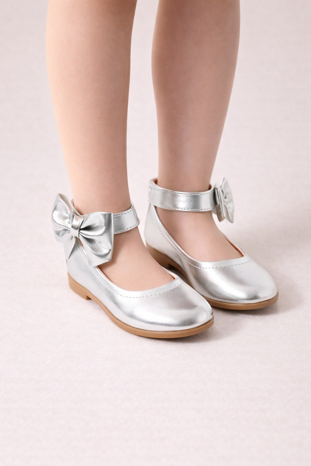 Girl Shoes B-550 Silver