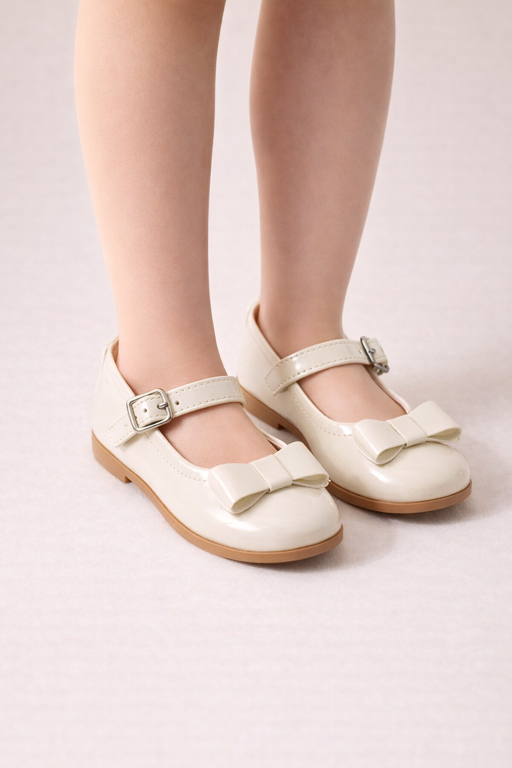 Girl Shoes B-190 Pearl