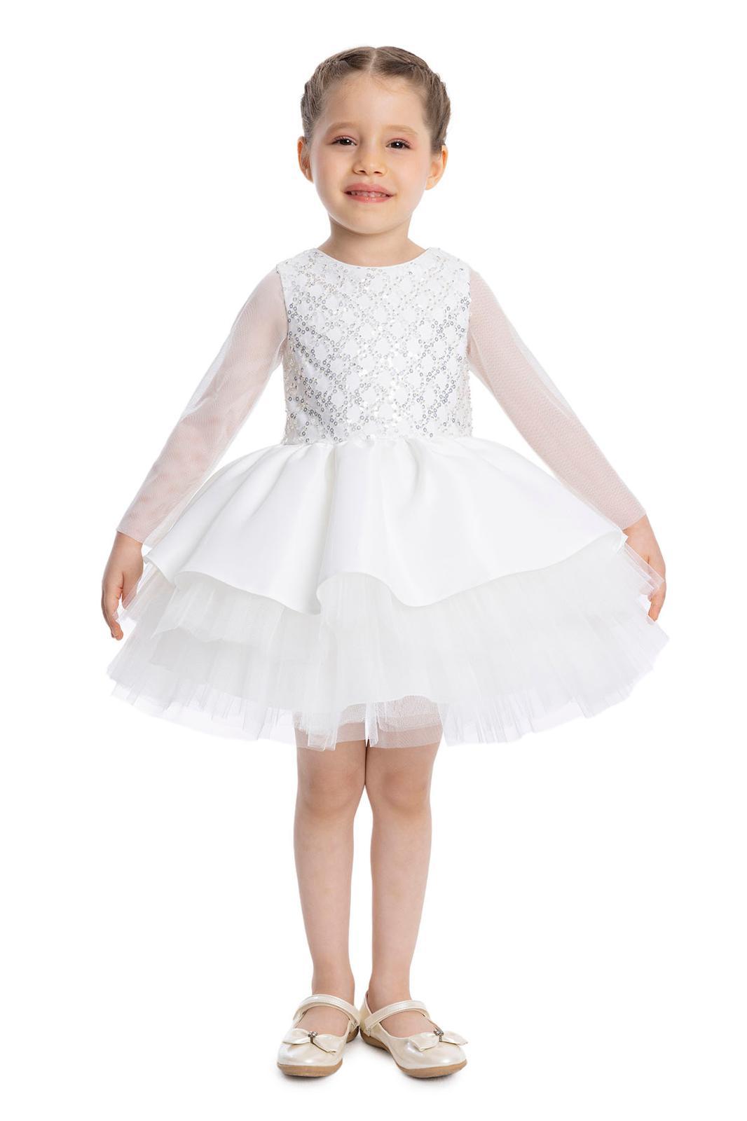 Lovely White Baby Dress 34193
