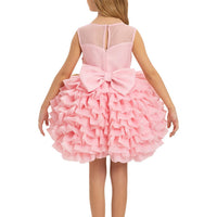 Lovely Girls Dress Pink 35227