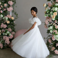 Elegant White Dress OZL 251226