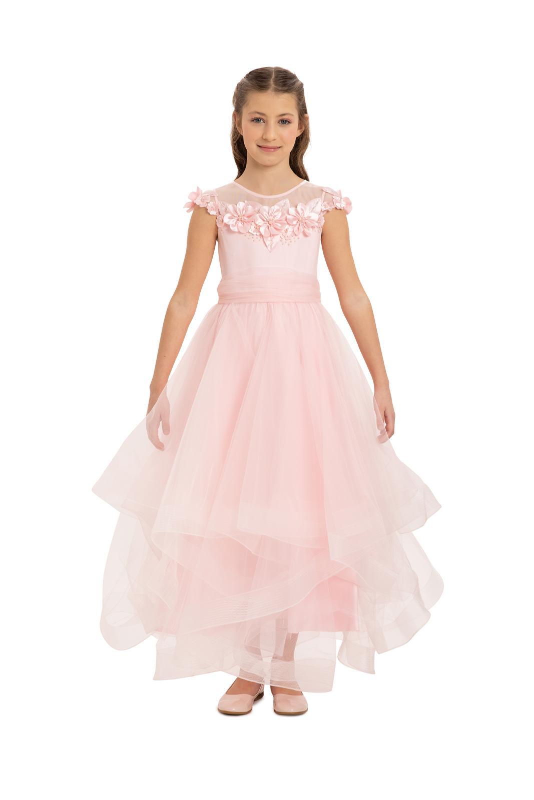 Lovely Pink Girls Dress 34094