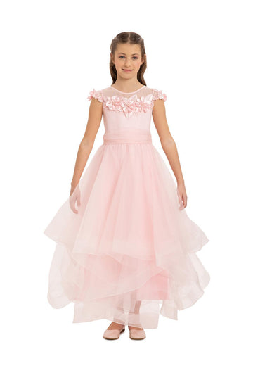 Lovely Pink Girls Dress 34094