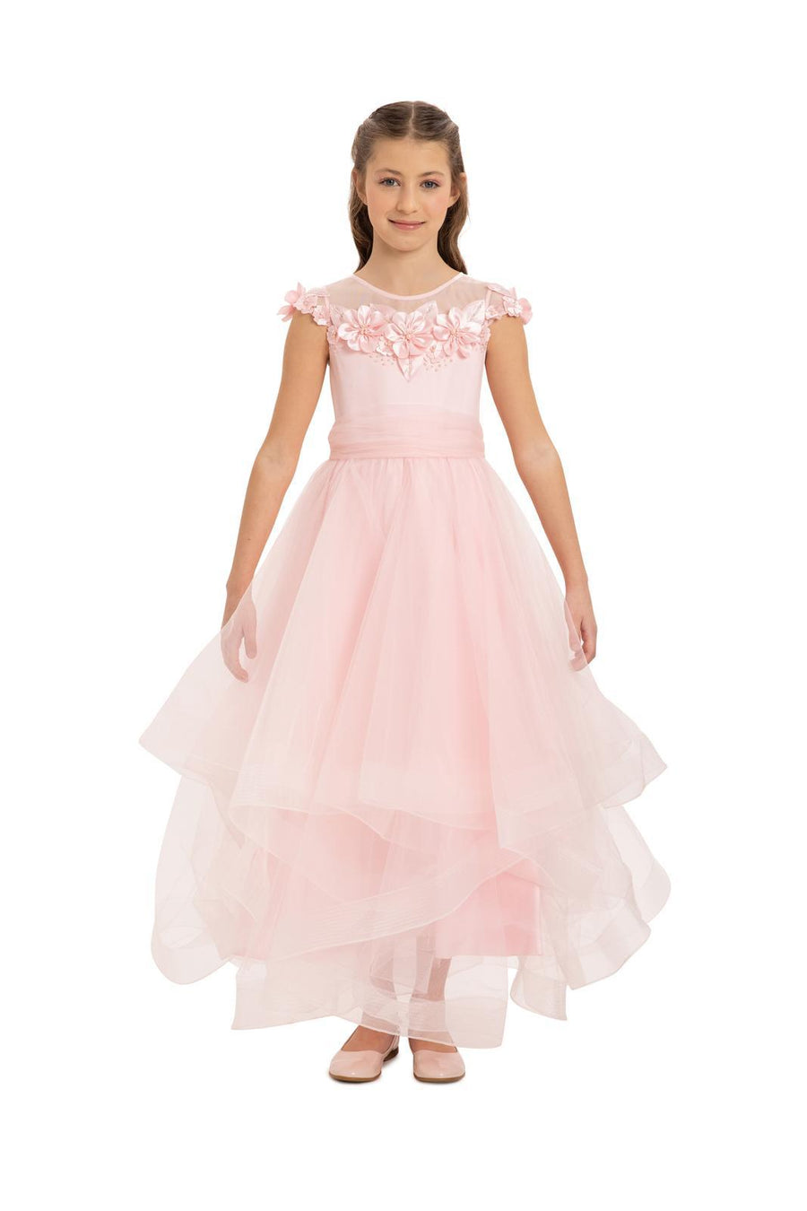Lovely Pink Girls Dress 34094