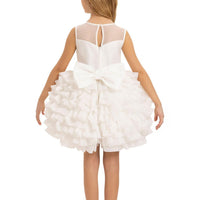 Lovely Girls Dress White 35227