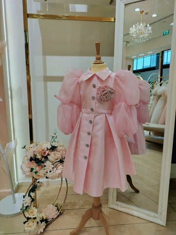 Girls occasion dress Pink 2157