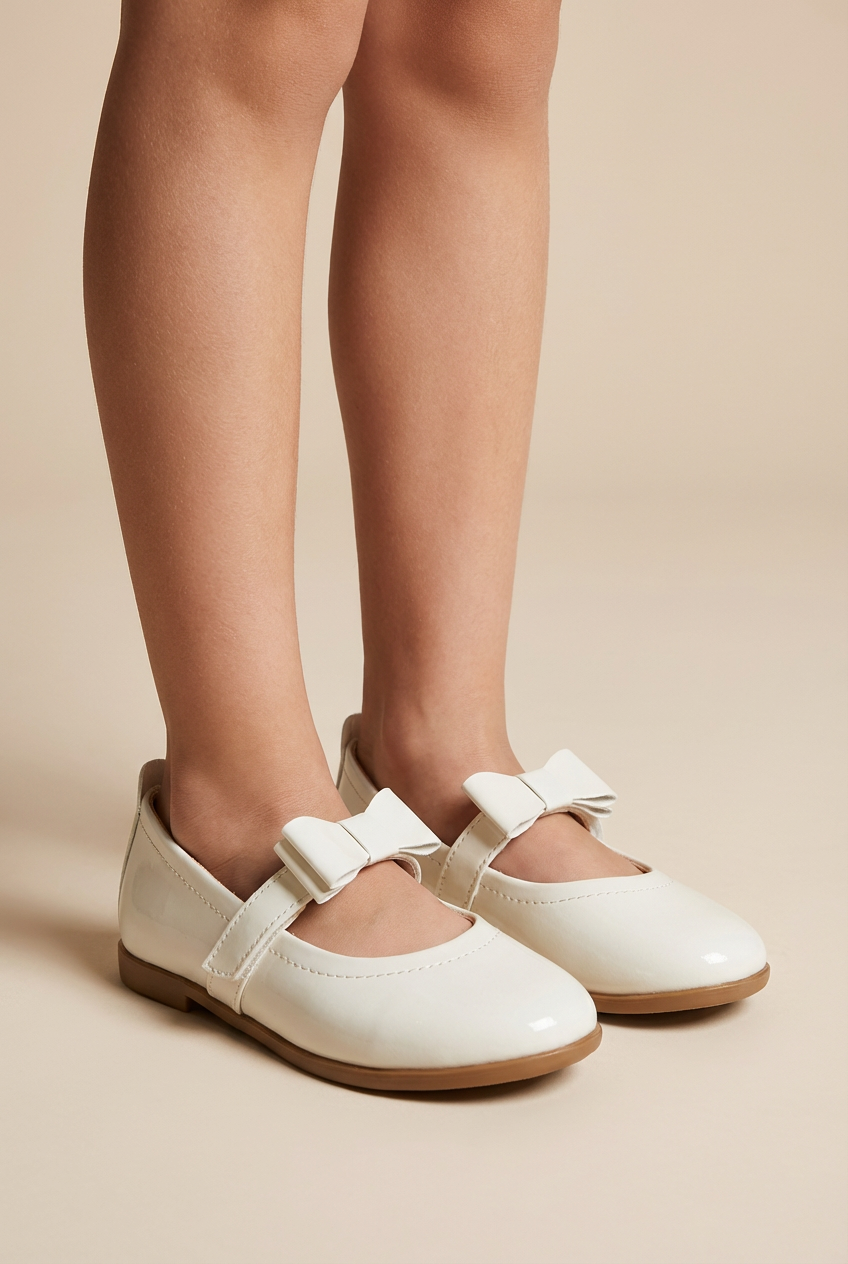 Girl Shoes B-330 Pearl