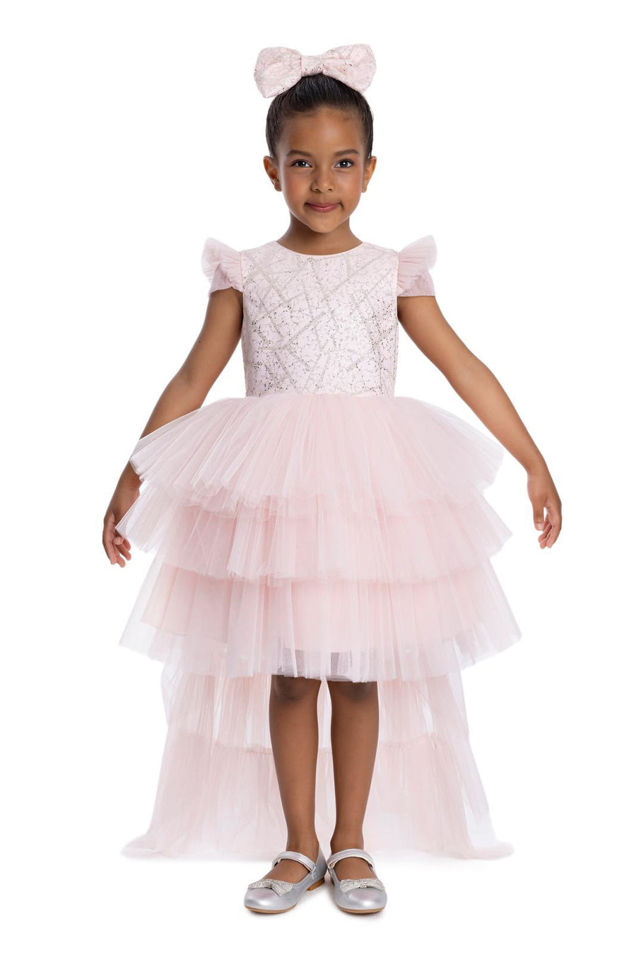 Lovely Girls Dress Pink 34148