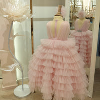 Elegant Pink Dress OZL 23026