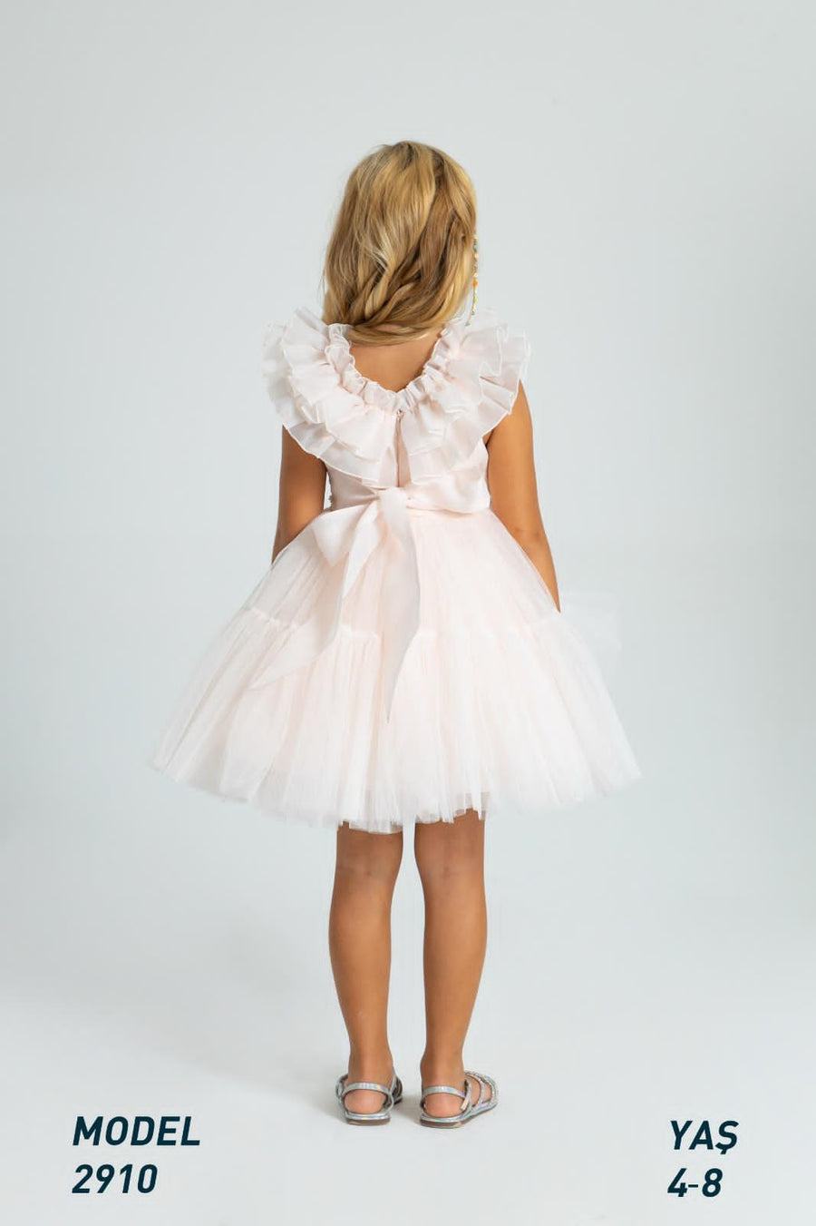 Girls Lovely pink Dress 2910