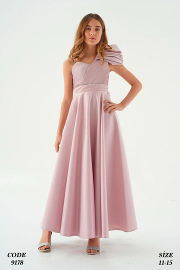 Teen Lovely Pink Dress 9178