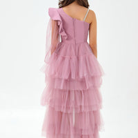Teen Lovely Purple Dress 7010