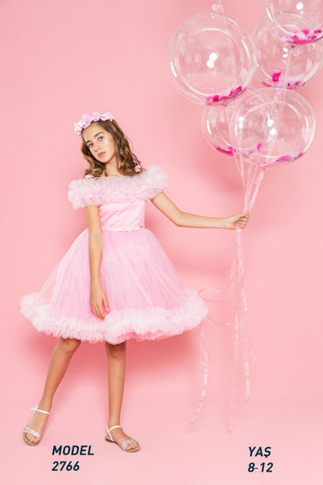 Lovely Pink Dress 2766