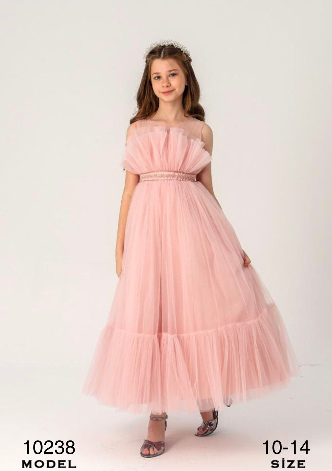 Teen Lovely Pink Dress 10238