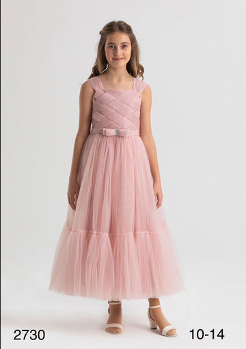 Teen Lovely Pink Dress 2730