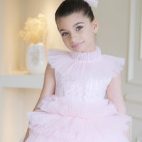 Lisa Pink Dress OZL 23021