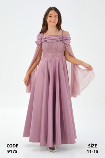 Teen Lovely Purple Dress 9175