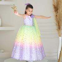 Rainbow Star Princess Dress 23113