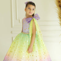 Rainbow Star Princess Dress 23113