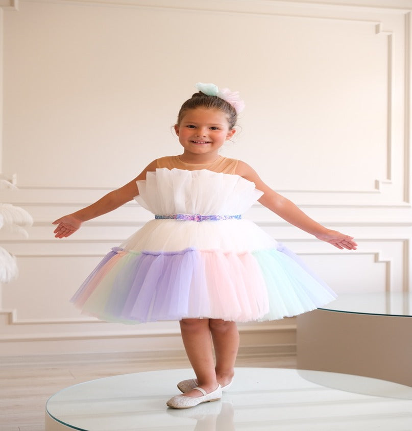 Pastel Dream Tulle Dress 23313