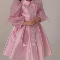 Girls occasion dress Pink 2157