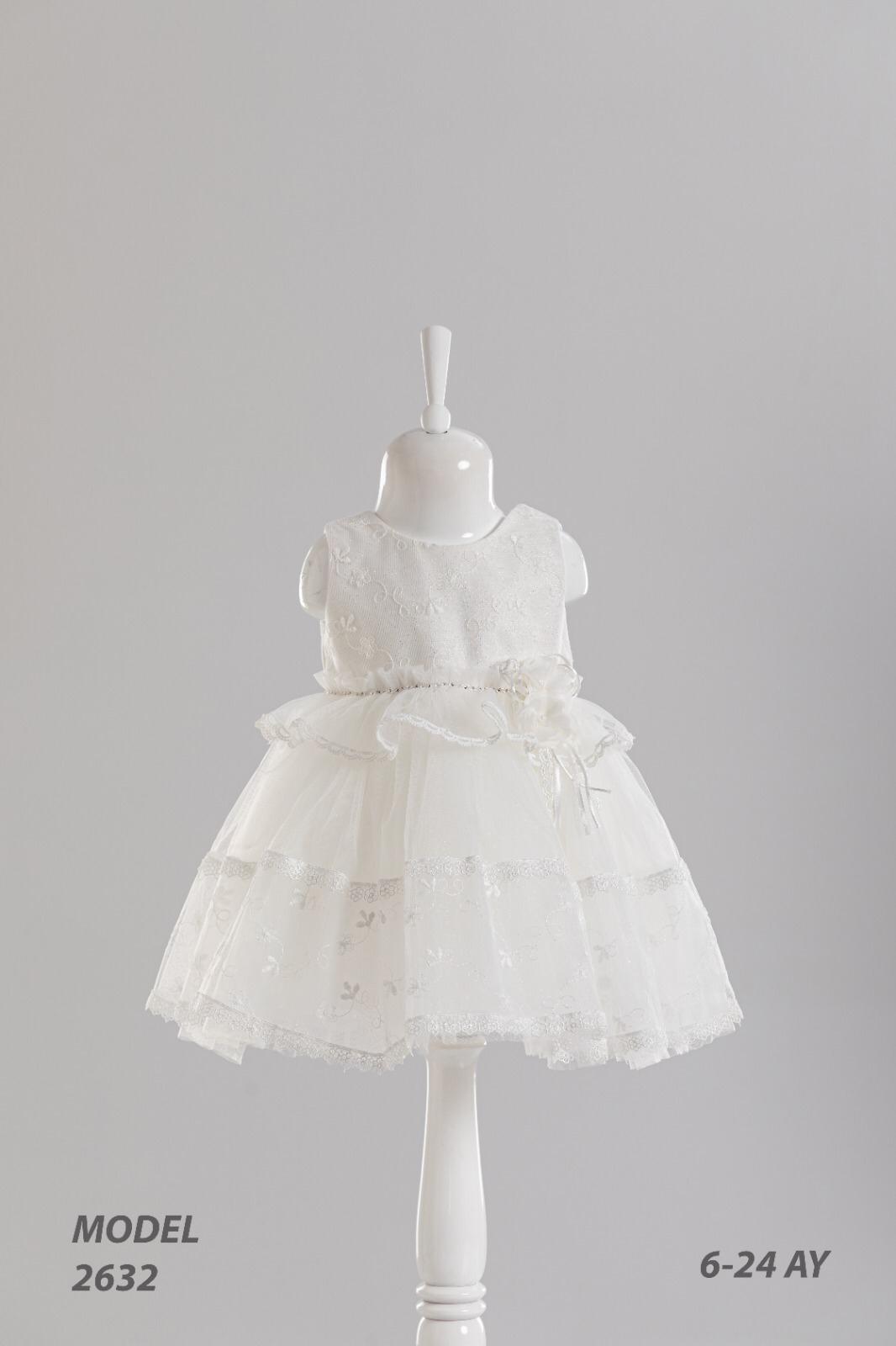 Baby Lovely White Dress 2634