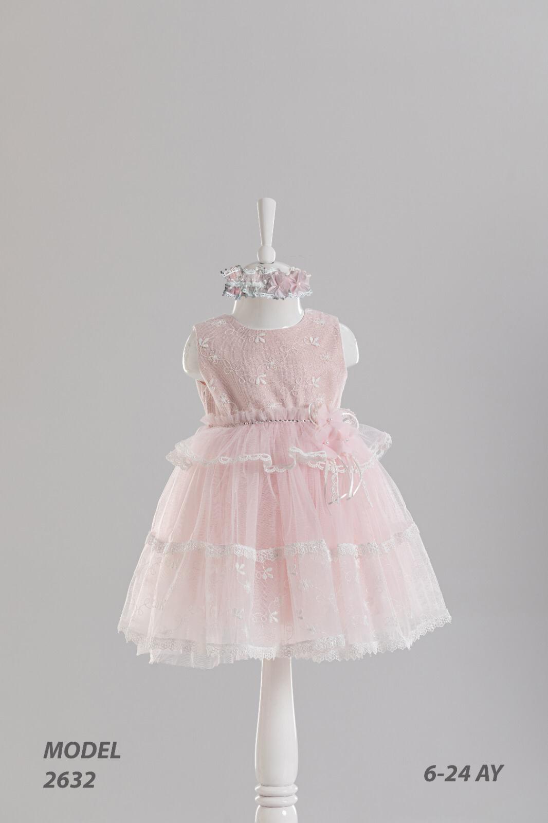 Baby Lovely Pink Dress 2634